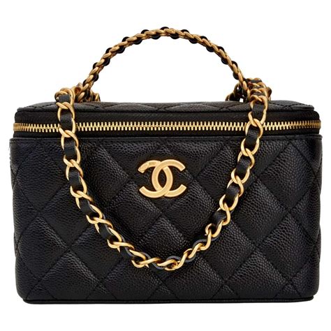 sac vanity chanel prix|chanel vanity handbags.